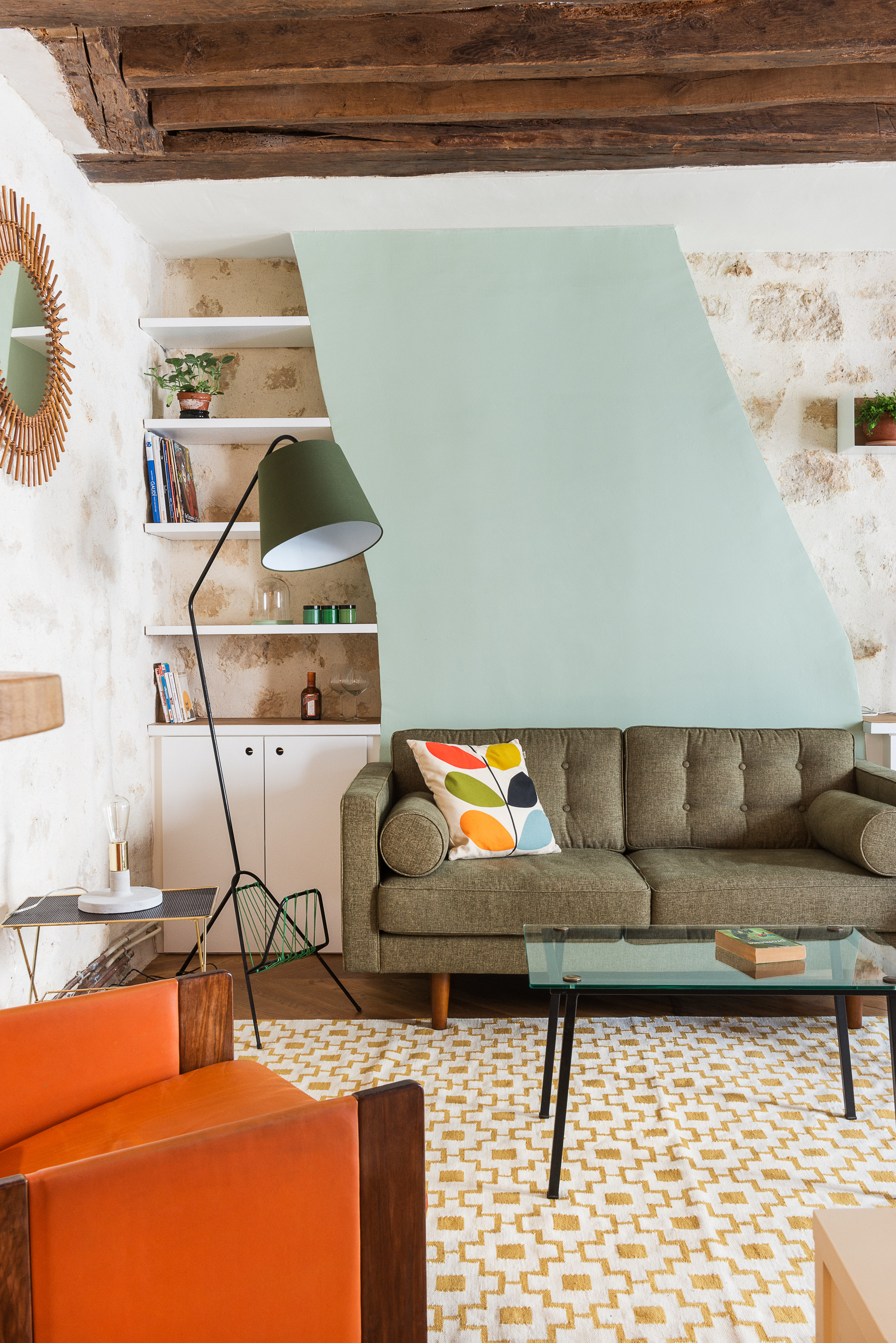 Décoration d'un salon - Marion Alberge - Décoratrice d'intérieur