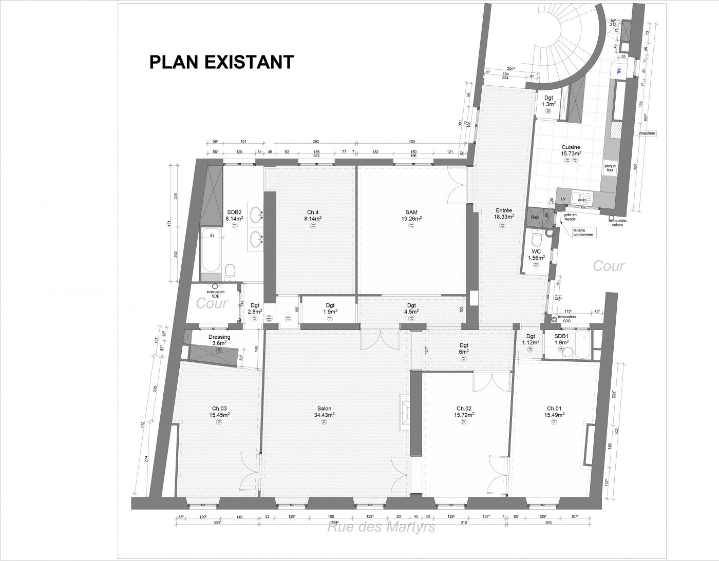 planexistant