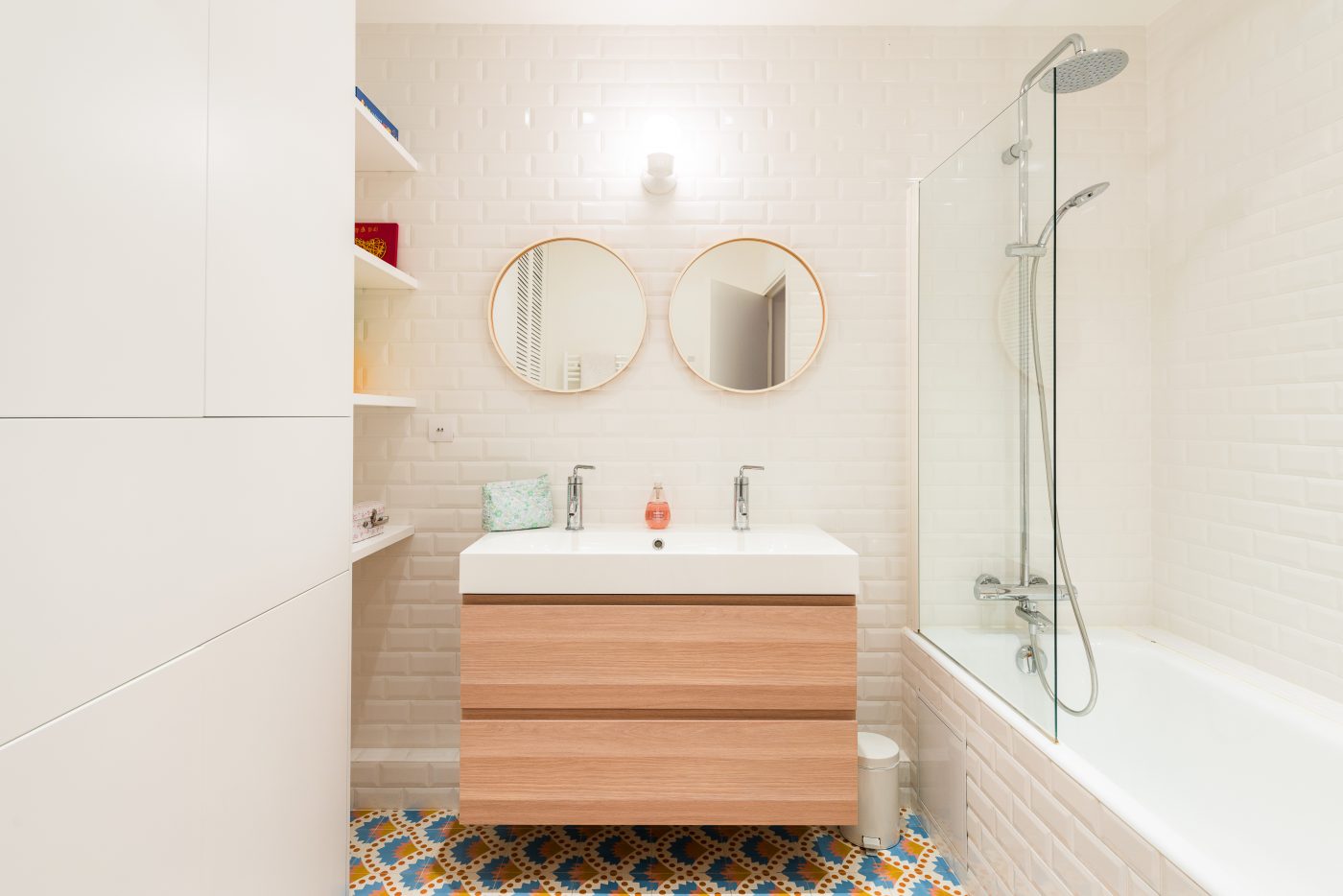 Salle de Bain - Décoration paris appartement - Marion Alberge
