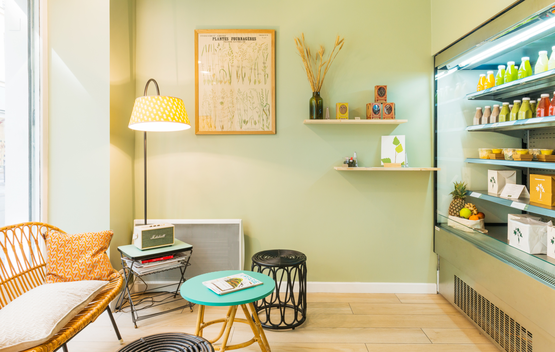 C'Juice, boutique de jus détox, Paris 6ème Marion Alberge