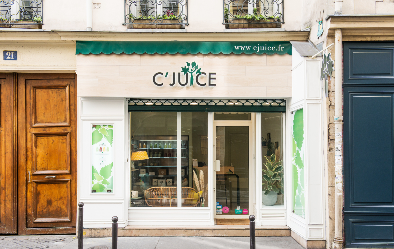 C'Juice, boutique de jus détox, Paris 6ème Marion Alberge