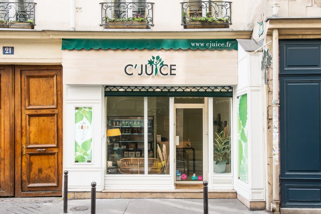 C'Juice, boutique de jus détox, Paris 6ème Marion Alberge